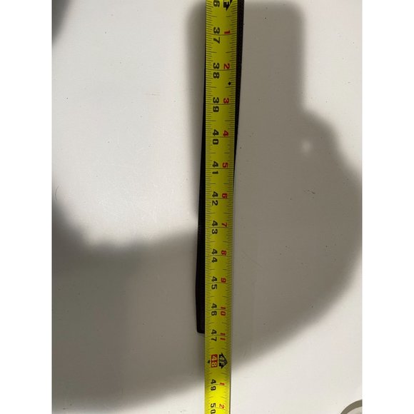 Nat Nast Mens Brown Leather Belt With Silver Buckle - Picture 12 of 14